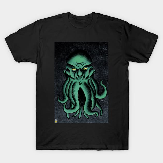 The Cult of Cthulhu T-Shirt by Montagu Studios